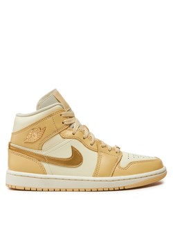 Sneakersy Nike Air Jordan 1 Mid Se FB9892 200 Écru ze sklepu eobuwie.pl w kategorii Buty sportowe damskie - zdjęcie 182070723