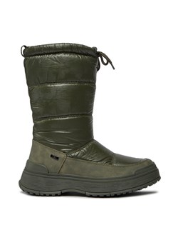 Śniegowce Caprice 9-26421-41 Khaki ze sklepu eobuwie.pl w kategorii Kozaki damskie - zdjęcie 182070770