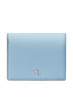 Mały Portfel Damski LAUREN RALPH LAUREN 432962112010 Niebieski ze sklepu eobuwie.pl w kategorii Portfele damskie - zdjęcie 182070794