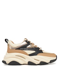 Sneakersy Steve Madden Progressive SM19000096 Beżowy ze sklepu eobuwie.pl w kategorii Buty sportowe damskie - zdjęcie 182070852