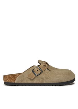 Klapki Birkenstock Boston Braided 1026694 Brązowy ze sklepu eobuwie.pl w kategorii Klapki damskie - zdjęcie 182070873