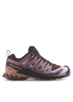 Buty do biegania Salomon Xa Pro 3D V9 L47589300 Bordowy ze sklepu eobuwie.pl w kategorii Buty sportowe damskie - zdjęcie 182071254