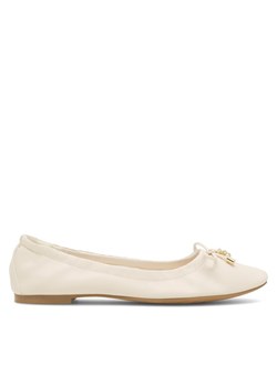 Baleriny Nine West WFA2617-1 Écru ze sklepu eobuwie.pl w kategorii Balerinki - zdjęcie 182071300
