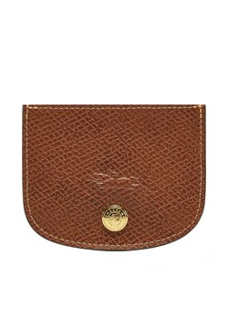 Etui na karty kredytowe Longchamp 30031HYZ Brązowy ze sklepu eobuwie.pl w kategorii Etui - zdjęcie 182071440