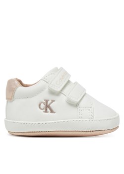 Sneakersy Calvin Klein Jeans Low Cut Velcro V0A9-82005-1582 Biały ze sklepu eobuwie.pl w kategorii Buty sportowe dziecięce - zdjęcie 182071441