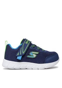 Sneakersy Skechers Mini Trainer 407305N/NVLM Granatowy ze sklepu eobuwie.pl w kategorii Buty sportowe dziecięce - zdjęcie 182071644