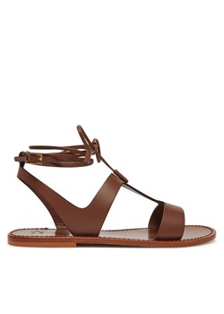 Sandały Weekend Max Mara 2515521075600 Brązowy ze sklepu eobuwie.pl w kategorii Sandały damskie - zdjęcie 182071760