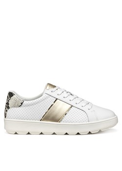 Sneakersy Geox D Spherica Ecub-1 D55WEA 09BBN C1327 Biały ze sklepu eobuwie.pl w kategorii Buty sportowe damskie - zdjęcie 182071951