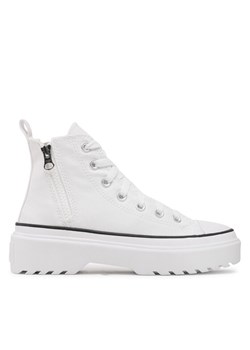Trampki Converse Chuck Taylor All Star Lugged Lift Hi A03012C Biały ze sklepu eobuwie.pl w kategorii Trampki damskie - zdjęcie 182072074