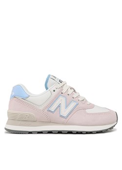 Sneakersy New Balance WL574QC Różowy ze sklepu eobuwie.pl w kategorii Buty sportowe damskie - zdjęcie 182072424