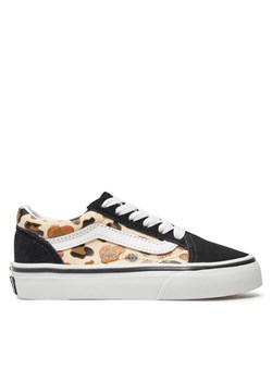 Tenisówki Vans Old Skool Glitter VN000CYVYS81 Czarny ze sklepu eobuwie.pl w kategorii Trampki dziecięce - zdjęcie 182072480