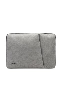 Etui na laptopa Lanetti LAN-K-010-04L Szary ze sklepu eobuwie.pl w kategorii Etui - zdjęcie 182072582