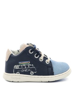 Sneakersy Kickers Kickblace 960511-10-10 M Granatowy ze sklepu eobuwie.pl w kategorii Buciki niemowlęce - zdjęcie 182072714