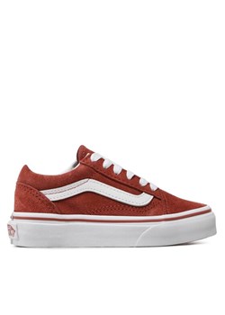 Tenisówki Vans Old Skool VN000W9TBRG1 Brązowy ze sklepu eobuwie.pl w kategorii Trampki dziecięce - zdjęcie 182072734