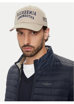 Czapka z daszkiem Aeronautica Militare Cppellino 242HA1181CT2848 Beżowy ze sklepu eobuwie.pl w kategorii Czapki z daszkiem męskie - zdjęcie 182073101