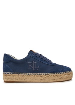 Espadryle LAUREN RALPH LAUREN Luize 802959231001 Granatowy ze sklepu eobuwie.pl w kategorii Espadryle damskie - zdjęcie 182073160