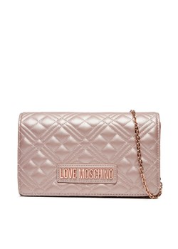 Torebka LOVE MOSCHINO JC4079PP1MLA197A Różowy ze sklepu eobuwie.pl w kategorii Listonoszki - zdjęcie 182073183
