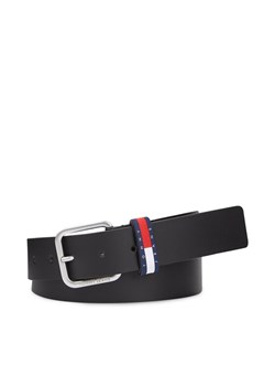 Pasek Męski Tommy Jeans Tjm Ryan 3.5 AM0AM12337 Czarny ze sklepu eobuwie.pl w kategorii Paski męskie - zdjęcie 182073414