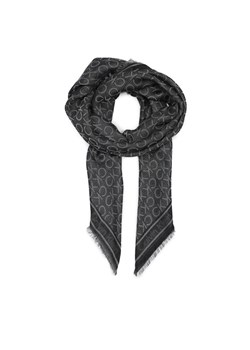 Chusta Calvin Klein Monogram K60K608779 Czarny ze sklepu eobuwie.pl w kategorii Szaliki i chusty damskie - zdjęcie 182073642