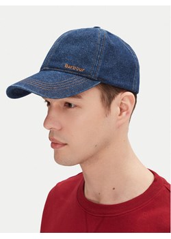 Czapka z daszkiem Barbour Grindle Cap MHA0887BL11 Niebieski ze sklepu eobuwie.pl w kategorii Czapki z daszkiem męskie - zdjęcie 182073664