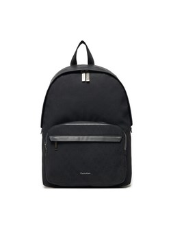 Plecak Calvin Klein Ck Must Round Bp Mono K50K512719 Czarny ze sklepu eobuwie.pl w kategorii Plecaki - zdjęcie 182073740
