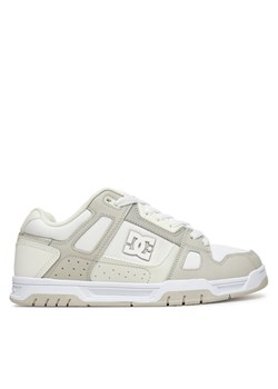 Sneakersy DC STAG DC01813110 Beżowy ze sklepu eobuwie.pl w kategorii Buty sportowe męskie - zdjęcie 182073760