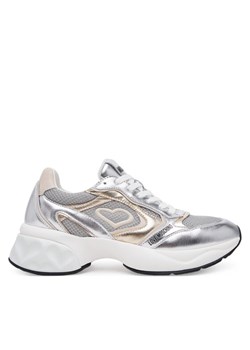 Sneakersy LOVE MOSCHINO JA15296G1MIQG90A Srebrny ze sklepu eobuwie.pl w kategorii Buty sportowe damskie - zdjęcie 182073790