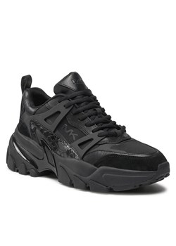 Sneakersy MICHAEL Michael Kors Nick Trainer 42T2NIFS1D Czarny ze sklepu eobuwie.pl w kategorii Buty sportowe męskie - zdjęcie 182074040