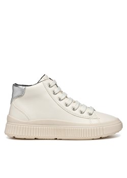 Sneakersy Geox J Laquinny Girl J46M3F 000BC C1M1W M Écru - id: 0000304065354 - marki Geox - 182074070 Sneakersy Geox J Laquinny Girl J46M3F 000BC C1M1W M Écru ze sklepu eobuwie.pl w kategorii Trampki dziecięce - zdjęcie 182074070
