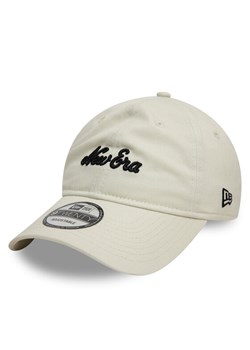 Czapka z daszkiem New Era Contrast Stitch 9TWENTY 60595290 Beżowy ze sklepu eobuwie.pl w kategorii Czapki z daszkiem damskie - zdjęcie 182074171