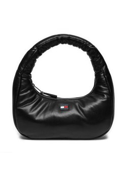 Torebka Tommy Jeans Tjw Pillow Shoulder Bag AW0AW16977 Czarny ze sklepu eobuwie.pl w kategorii Torebki damskie - zdjęcie 182074190