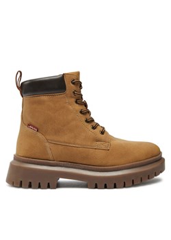 Trapery Levi's® Lennox 235878-794 Beżowy ze sklepu eobuwie.pl w kategorii Botki - zdjęcie 182074293