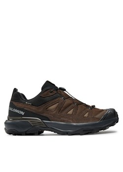 Sneakersy Salomon X Ultra 360 Leather Gore-Tex L47571200 Brązowy ze sklepu eobuwie.pl w kategorii Buty sportowe męskie - zdjęcie 182074343