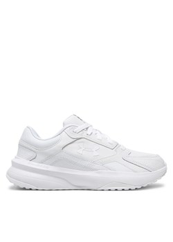 Sneakersy Under Armour Ua Edge Lthr 3028375-100 Biały ze sklepu eobuwie.pl w kategorii Buty sportowe męskie - zdjęcie 182074381