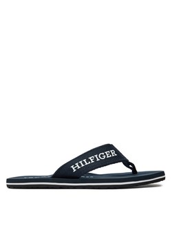 Japonki Tommy Hilfiger Monotype FM0FM05237 Granatowy ze sklepu eobuwie.pl w kategorii Klapki męskie - zdjęcie 182074463