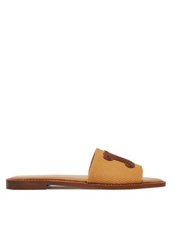Klapki Max Mara 2516521019600 Brązowy ze sklepu eobuwie.pl w kategorii Klapki damskie - zdjęcie 182074601