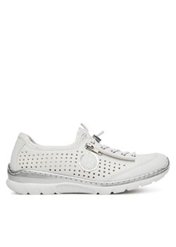 Sneakersy Rieker L3254-80 Biały ze sklepu eobuwie.pl w kategorii Buty sportowe damskie - zdjęcie 182074631