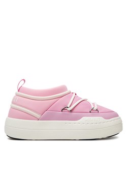 Sneakersy Moon Boot Junior Park Icon 80D3440050 Różowy ze sklepu eobuwie.pl w kategorii Buty sportowe dziecięce - zdjęcie 182074770