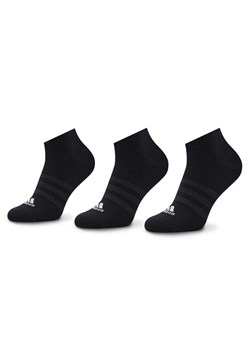 Skarpety stopki unisex adidas Thin and Light Sportswear Low-Cut Socks 3 Pairs IC1336 Czarny ze sklepu eobuwie.pl w kategorii Skarpetki męskie - zdjęcie 182074862