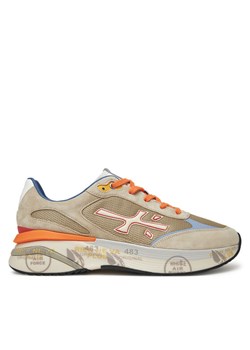 Sneakersy Premiata MOERUN VAR 7301 Beżowy ze sklepu eobuwie.pl w kategorii Buty sportowe męskie - zdjęcie 182074940