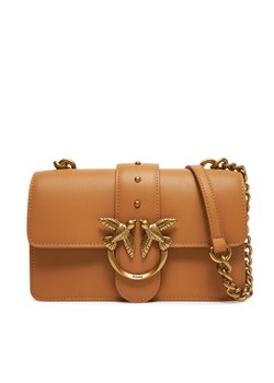 Torebka PINKO Love One Mini Cl PE 25 PCPL 100059 A0F1 Brązowy ze sklepu eobuwie.pl w kategorii Kopertówki - zdjęcie 182074961