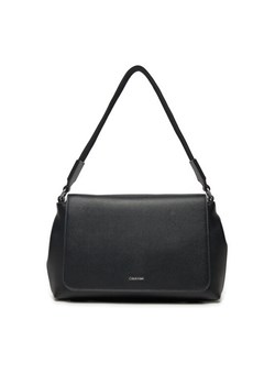Torebka Calvin Klein Ck Must Top Handle Bag_Caviar K60K613085 Czarny ze sklepu eobuwie.pl w kategorii Torebki damskie - zdjęcie 182075003