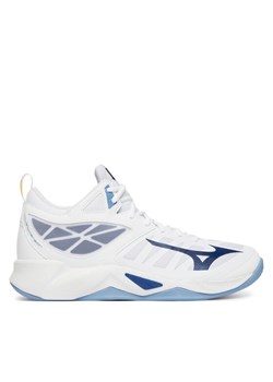 Buty halowe Mizuno Wave Dimension Mid V1GA2245 Biały ze sklepu eobuwie.pl w kategorii Buty sportowe męskie - zdjęcie 182075031