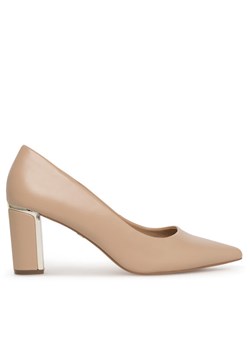 Czółenka Nine West ALF10348 Beżowy ze sklepu eobuwie.pl w kategorii Czółenka - zdjęcie 182075253