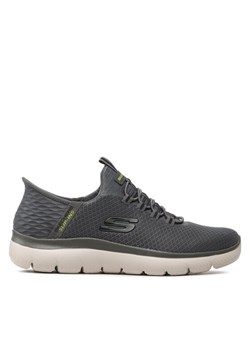 Sneakersy Skechers High Range 232457/CHAR Szary ze sklepu eobuwie.pl w kategorii Buty sportowe męskie - zdjęcie 182075290