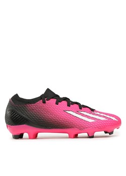 Buty do piłki nożnej adidas X Speedportal.3 Firm Ground GZ5076 Różowy ze sklepu eobuwie.pl w kategorii Buty sportowe damskie - zdjęcie 182075321