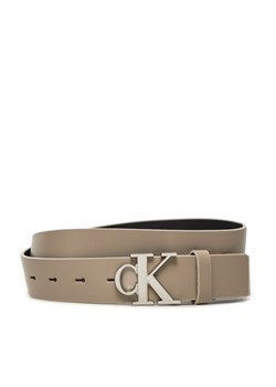 Pasek Damski Calvin Klein K60K612289 Beżowy ze sklepu eobuwie.pl w kategorii Paski damskie - zdjęcie 182075360