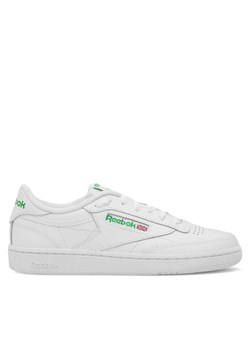 Sneakersy Reebok Club C 85 100033933 Biały ze sklepu eobuwie.pl w kategorii Buty sportowe damskie - zdjęcie 182075361