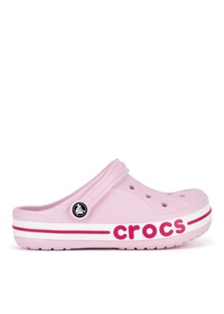 Klapki Crocs BAYABAND CLOG K 207019-6TG Różowy ze sklepu eobuwie.pl w kategorii Klapki dziecięce - zdjęcie 182075391