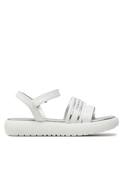 Sandały Tommy Hilfiger T4A2-33246-0371 M Biały ze sklepu eobuwie.pl w kategorii Sandały dziecięce - zdjęcie 182075463